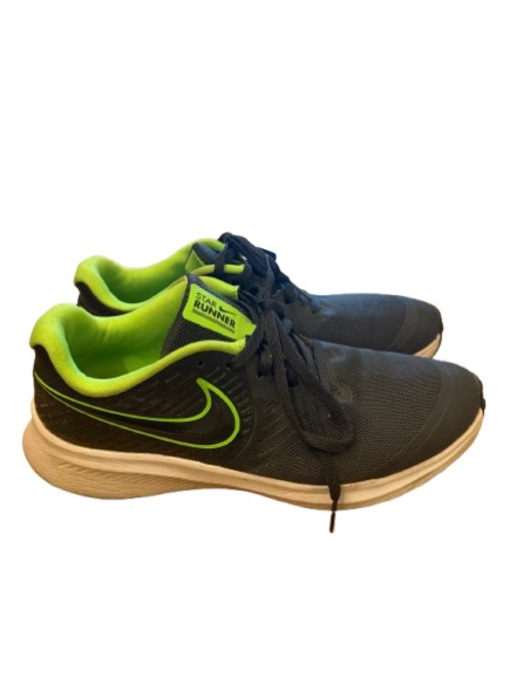 Nike Shoes Youth 7 Star Runner 2 GS Athletic Low AQ3542-004 Gray Green 6.5